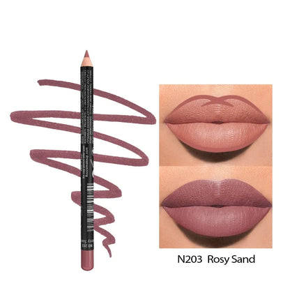 Crayon Lèvres Mat Nude | Waterproof & Haute Pigmentation