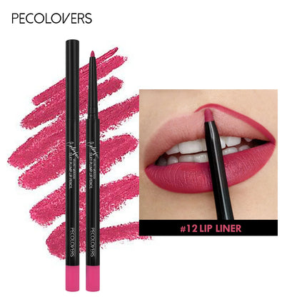 Crayon Lèvres Mat Rouge | Contour Parfait & Sans Transfert