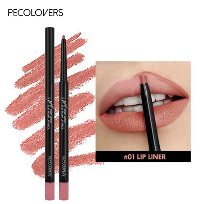 Crayon Lèvres Mat Rouge | Contour Parfait & Sans Transfert