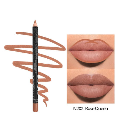 Crayon Lèvres Mat Nude | Waterproof & Haute Pigmentation
