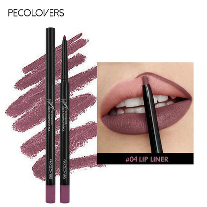 Crayon Lèvres Mat Rouge | Contour Parfait & Sans Transfert