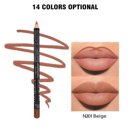 Crayon Lèvres Mat Nude | Waterproof & Haute Pigmentation