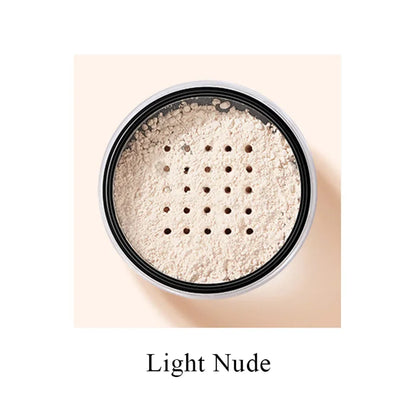 Nuage de poudre libre translucide extra-fine pour fixer le maquillage et matifier le teint.